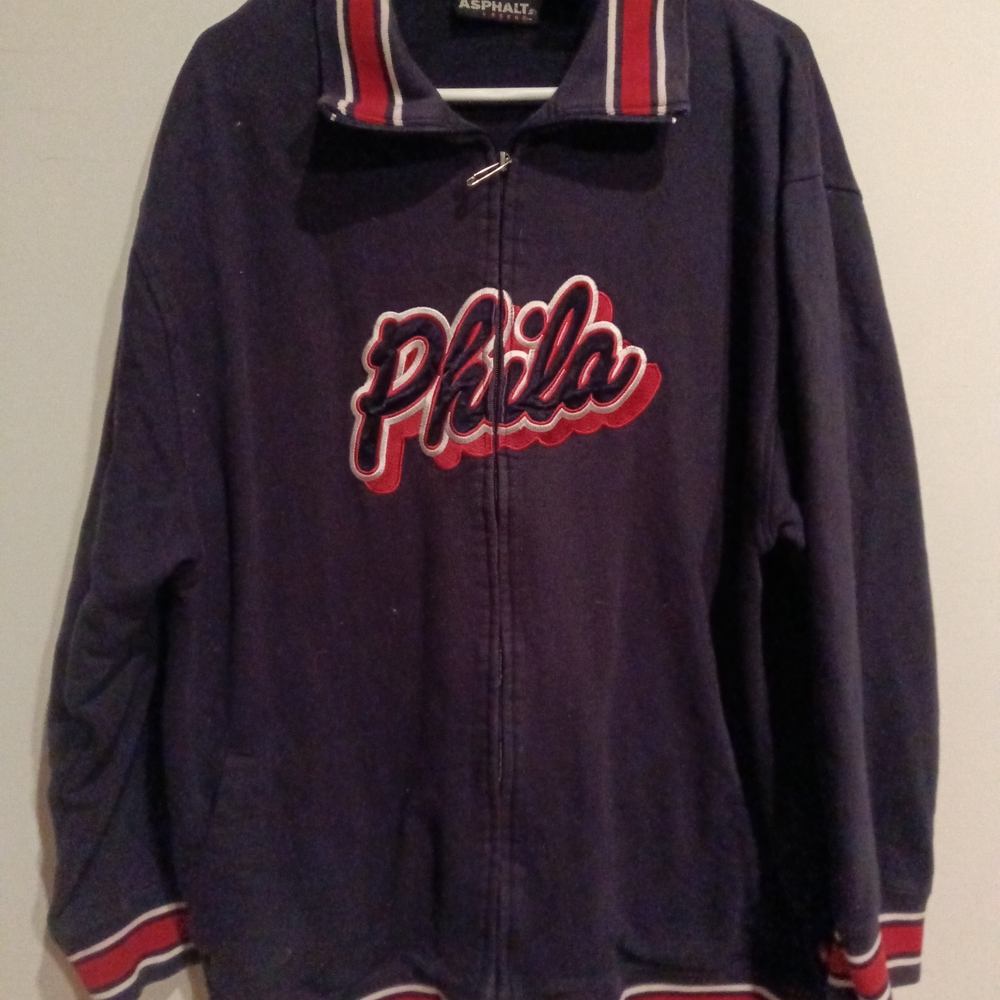 Asphalt Legends Starter Zip Up Jacket Philadelphia PA